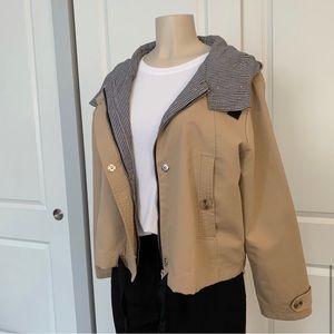 Zara hooded jacket